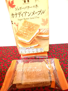 「セブンカフェ シュガーバターの木 カナディアンメープル 袋3個」のクチコミ画像 by ちるおこぜさん