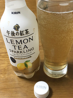 「KIRIN 午後の紅茶 レモンティースパークリング ペット450ml」のクチコミ画像 by ビールが一番さん