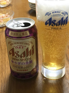 「アサヒ スーパードライ ジャパンスペシャル 華やぎの余韻 缶350ml」のクチコミ画像 by ビールが一番さん