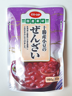 「コープ 十勝産小豆のぜんざい 袋160g」のクチコミ画像 by MAA しばらく不在さん
