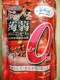 「オリヒロ ぷるんと蒟蒻ゼリー 蜜りんご味 130g」のクチコミ画像 by まめぱんださん