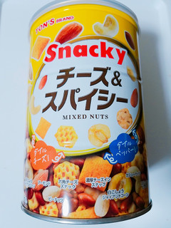 「TONS Snacky チーズ＆スパイシー 缶300g」のクチコミ画像 by nag～ただいま留守にしております～さん