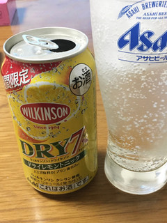 「アサヒ ウィルキンソン・ドライセブン ドライレモントニック 缶350ml」のクチコミ画像 by ビールが一番さん