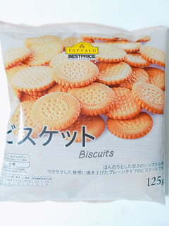 「トップバリュ ベストプライス ビスケット 袋125g」のクチコミ画像 by nag～ただいま留守にしております～さん