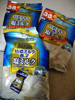 「UHA味覚糖 特濃ミルク8.2 塩ミルク 袋80g」のクチコミ画像 by minorinりん さん