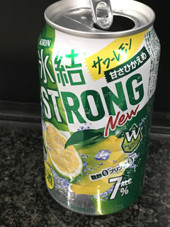 「KIRIN 氷結 ストロング サワーレモン 缶350ml」のクチコミ画像 by ビールが一番さん