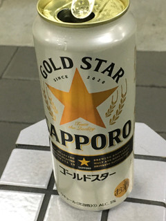 「サッポロ GOLD STAR 缶500ml」のクチコミ画像 by ビールが一番さん