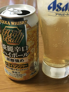 「ニッカ 淡麗辛口ハイボール ドライジンジャー 缶350ml」のクチコミ画像 by ビールが一番さん