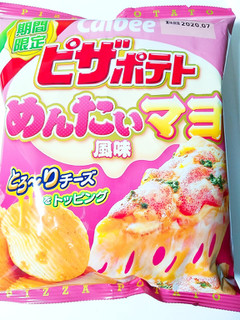 「カルビー ピザポテト めんたいマヨ風味 袋60g」のクチコミ画像 by nag～ただいま留守にしております～さん