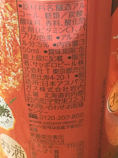 「サッポロ ナポリンサワー 缶350ml」のクチコミ画像 by ビールが一番さん