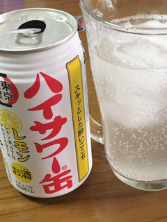 「博水社 ハイサワー缶 レモン 缶350ml」のクチコミ画像 by ビールが一番さん