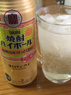 「タカラ 焼酎ハイボール 和歌山産はっさく割り 缶500ml」のクチコミ画像 by ビールが一番さん