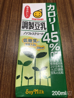 「マルサン 豆乳飲料 カロリー45％OFF ノンコレストロール 低糖質 パック200ml」のクチコミ画像 by なしなしなしなしさん