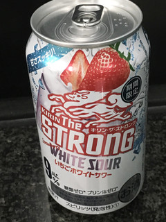 「KIRIN キリン・ザ・ストロング いちごホワイトサワー 缶350ml」のクチコミ画像 by ビールが一番さん