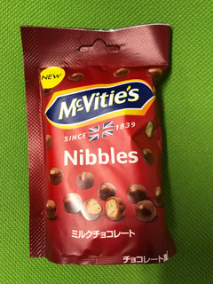 「マクビティ NIBBLES ミルクチョコレート 袋80g」のクチコミ画像 by ねこねこりんさん