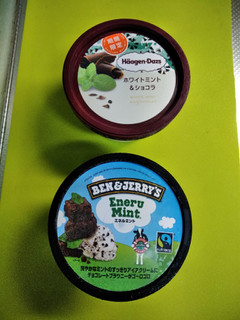 「BEN＆JERRY’S ミニカップ エネルミント カップ120ml」のクチコミ画像 by minorinりん さん