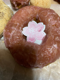 「ミスタードーナツ 桜もちっとドーナツ 桜フレーバー」のクチコミ画像 by jasminesatoさん