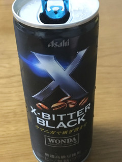 「アサヒ ワンダ X‐BITTER ブラック 缶245g」のクチコミ画像 by ビールが一番さん