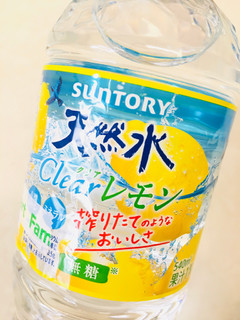 「サントリー 天然水 Clearレモン ペット540ml」のクチコミ画像 by green_appleさん