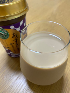 「マウントレーニア あずき風味の和カフェラテ カップ240ml」のクチコミ画像 by ちいぼうさん