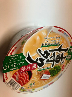 「サッポロ一番 旅麺 博多 明太味とんこつラーメン カップ75g」のクチコミ画像 by まりこさん
