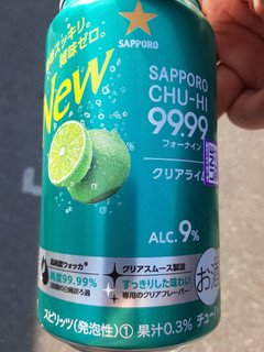 「サッポロ チューハイ 99.99 クリアライム 缶350ml」のクチコミ画像 by Taresuさん