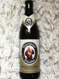 「リカーマウンテン フランツィスカナー ヴァイスビア ヘフェ 瓶500ml」のクチコミ画像 by ビールが一番さん