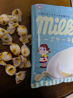 「不二家 ミルキー チーズケーキ 袋50g」のクチコミ画像 by おうちーママさん