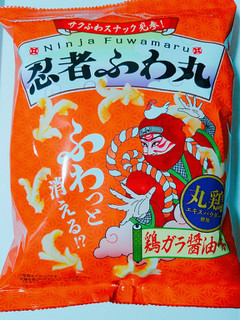 「東ハト 忍者ふわ丸 鶏ガラ醤油味 袋60g」のクチコミ画像 by nag～ただいま留守にしております～さん