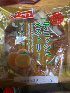 「ヤマザキ デニッシュペストリー マーマレード 袋1個」のクチコミ画像 by jasminesatoさん