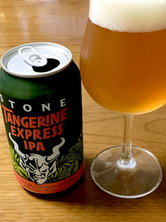 「Stone Brewing ストーン タンジェリン エクスプレスIPA 缶355ml」のクチコミ画像 by ビールが一番さん