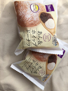 「Pasco あん＆ホイップドーナツ 袋1個」のクチコミ画像 by まりこさん