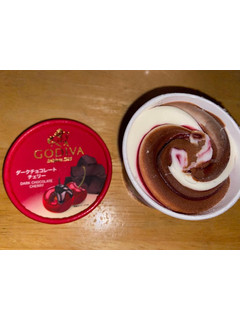 「ゴディバ ダーグチョコレート チェリー カップ100ml」のクチコミ画像 by 祥ちゃんさん