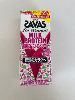 「ザバス for Woman MILK PROTEIN 脂肪0 ストロベリー風味 パック200ml」のクチコミ画像 by chan-manaさん