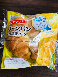 「ヤマザキ コーンパン 北海道産コーン 袋1個」のクチコミ画像 by いもんぬさん
