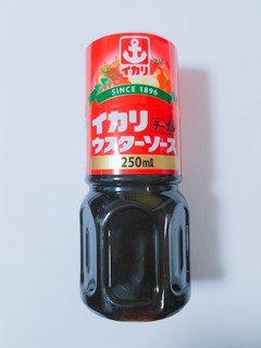 「イカリ イカリウスターソース ボトル250ml」のクチコミ画像 by nag～ただいま留守にしております～さん