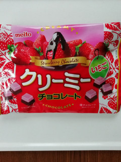 「名糖 クリーミーチョコレート 苺 袋150g」のクチコミ画像 by レビュアーさん