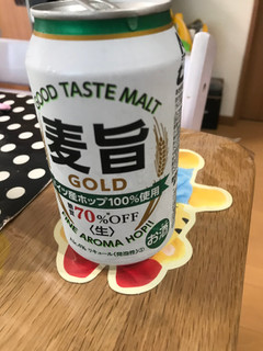 「神戸物産フーズ 麦旨GOLD 糖質70％OFF 缶350ml」のクチコミ画像 by ろーずまりー号さん