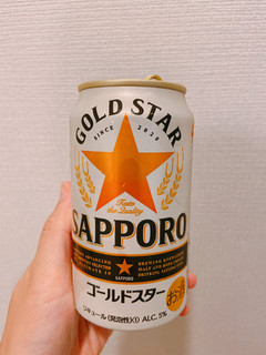 「サッポロ GOLD STAR 缶500ml」のクチコミ画像 by のんみるくさん