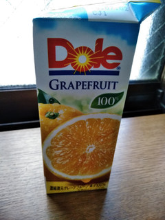 「Dole グレープフルーツ100％ パック200ml」のクチコミ画像 by minorinりん さん