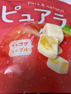「カバヤ ピュアラルグミ りんご 袋58g」のクチコミ画像 by もぐミさん