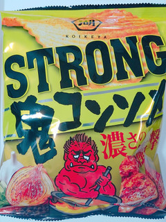 「湖池屋 ポテトチップスSTRONG 鬼コンソメ 袋90g」のクチコミ画像 by nag～ただいま留守にしております～さん