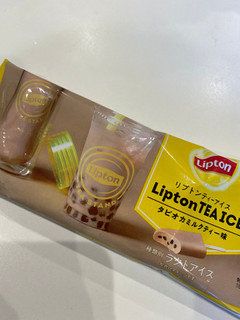 「リプトン リプトンティーアイス タピオカミルクティー味 袋85ml」のクチコミ画像 by gologoloさん