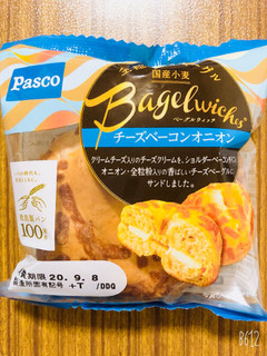 「Pasco Bagelwiches チーズベーコンオニオン 袋1個」のクチコミ画像 by なしなしなしなしさん
