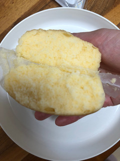 「Pasco ＆Green 豆乳チーズ蒸しケーキ 袋1個」のクチコミ画像 by レビュアーさん