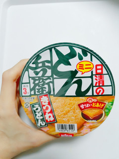 「日清食品 日清のどん兵衛 きつねうどんミニ 西 カップ42g」のクチコミ画像 by nag～ただいま留守にしております～さん