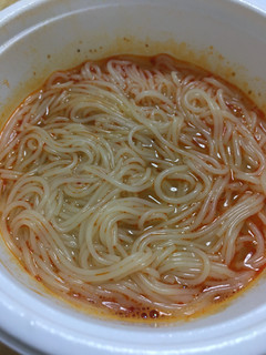 「紀文 カップでレンジUP！ 糖質0g麺 担々麺風スープ付き 袋172g」のクチコミ画像 by カルーアさん