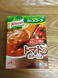 「クノール カップスープ 完熟トマトまるごと1個分使ったポタージュ 箱3袋」のクチコミ画像 by こまつなさん