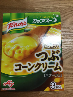 「クノール カップスープ コーンクリーム 箱3袋」のクチコミ画像 by こまつなさん
