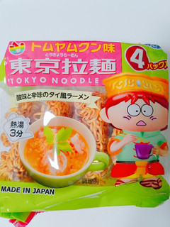 「新栄食品 東京拉麺 トムヤムクン味 袋120g」のクチコミ画像 by nag～ただいま留守にしております～さん